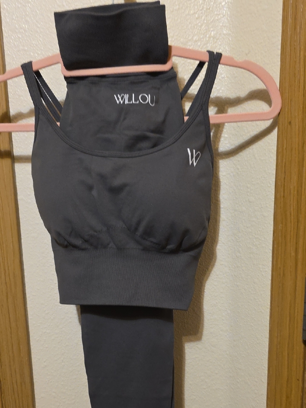 Charcole Grey Matching Workout Set By Willou